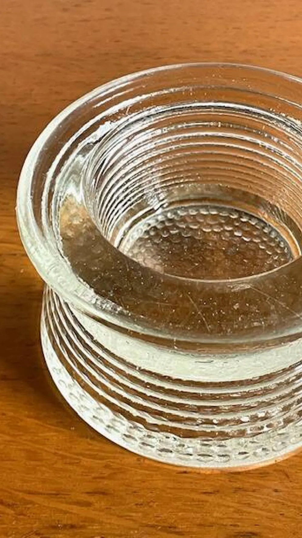Vide-poche presse-papier verre vintage