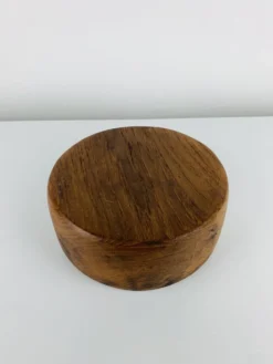 Vide poche scandinave en teck, années 60