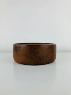Vide poche scandinave en teck, années 60