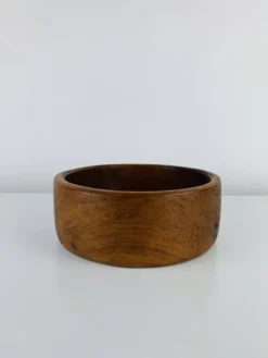 Vide poche scandinave en teck, années 60