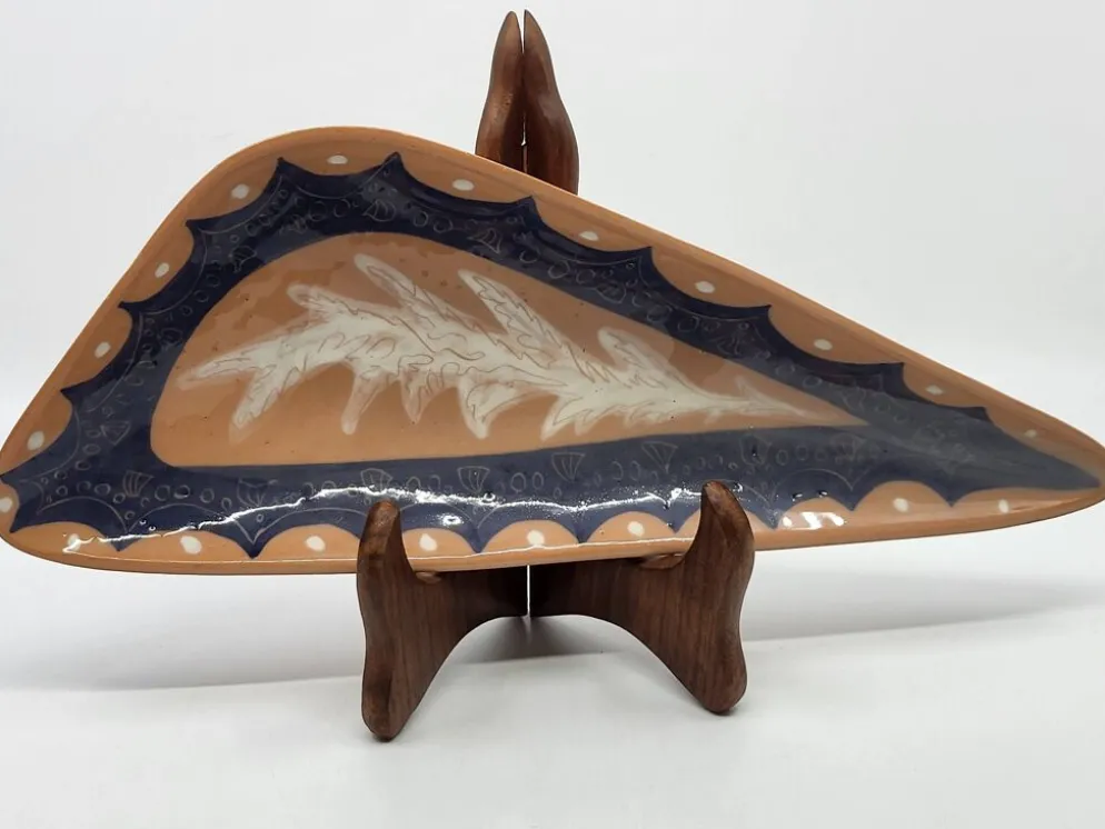 Vide poche triangulaire par Gabrielle Mackiewicz, France, 1950s