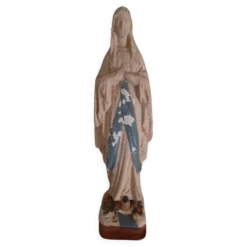 Vierge en platre 19ème