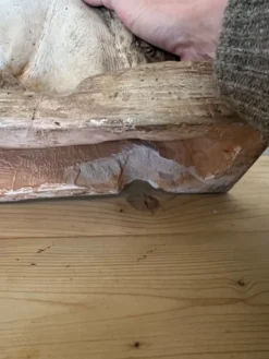 Vierge en plâtre