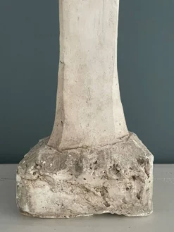 Vierge à l’enfant sculpture en plâtre