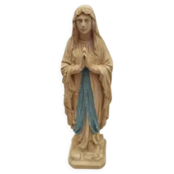 Vierge Marie en plâtre plein