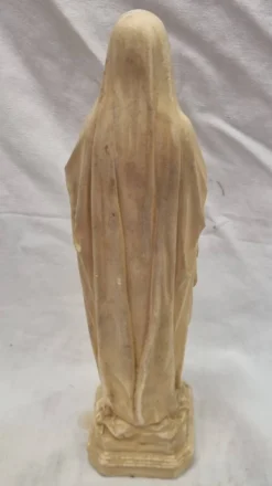 Vierge Marie en plâtre plein