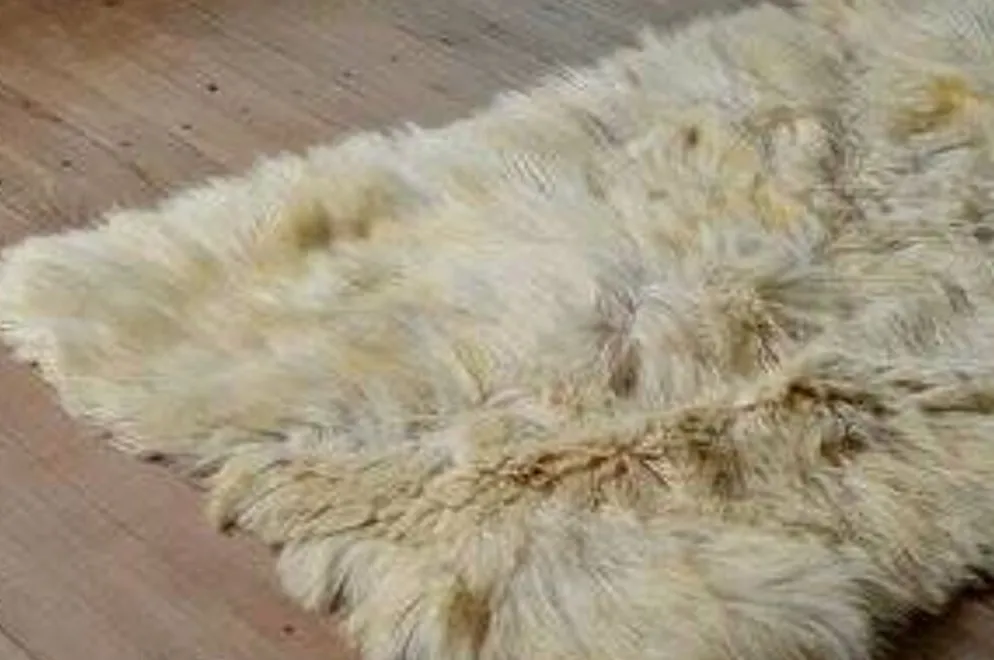 Vintage Alpaca Rug, 1970s