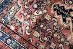 Vintage Hand-Woven Oriental Middle Eastern Zanjan Hamadan Rug, 1960s