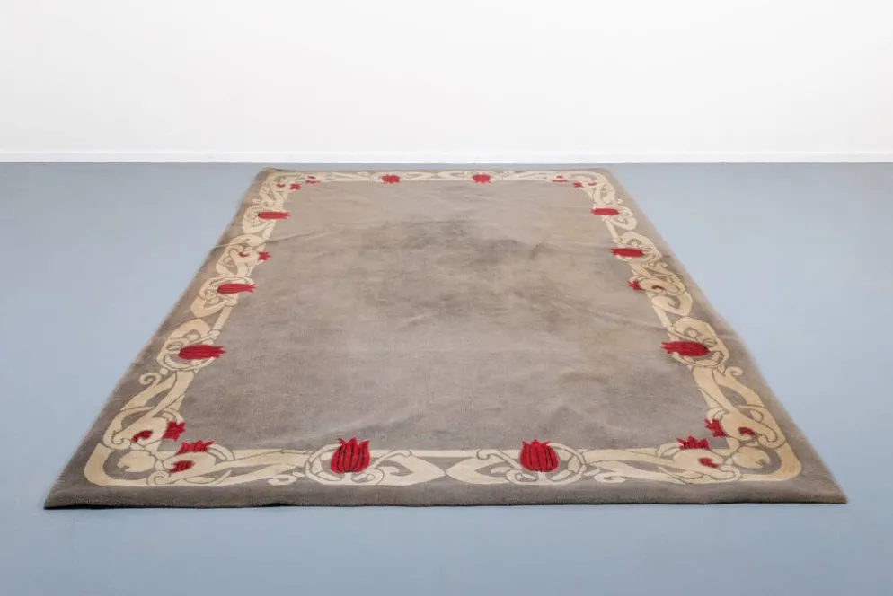 Vintage Limited Edition Italian rug ‘Tulipano’ from Voghi for Villa d’Este