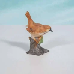 Vintage statuette d'oiseau en porcelaine des années soixante