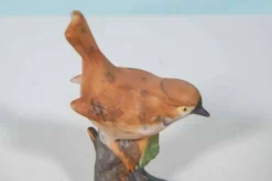 Vintage statuette d'oiseau en porcelaine des années soixante
