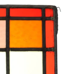 Vitrail coloré de l'École d'Amsterdam – Art déco
