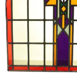 Vitrail coloré de l'École d'Amsterdam – Art déco