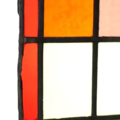 Vitrail coloré de l'École d'Amsterdam – Art déco