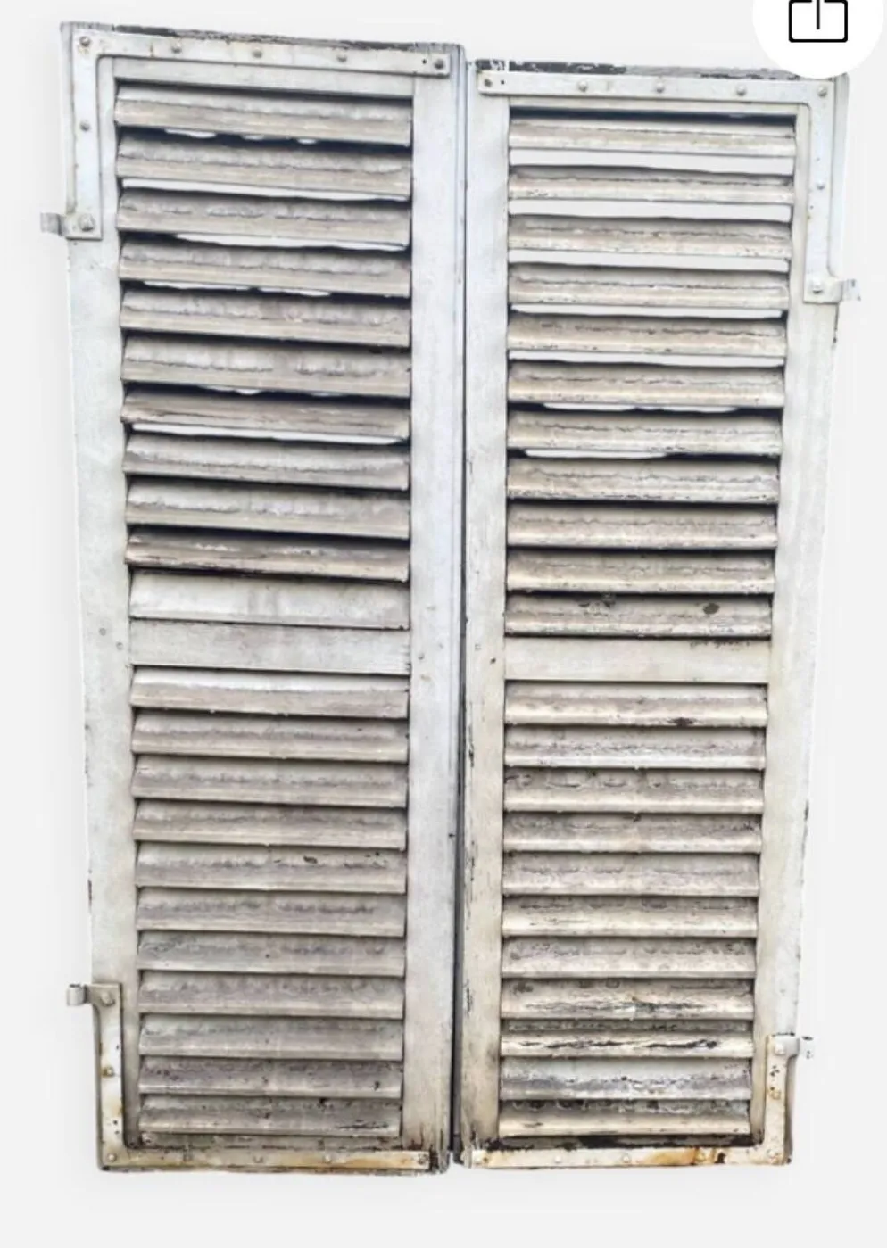 Volets anciens persiennes bois