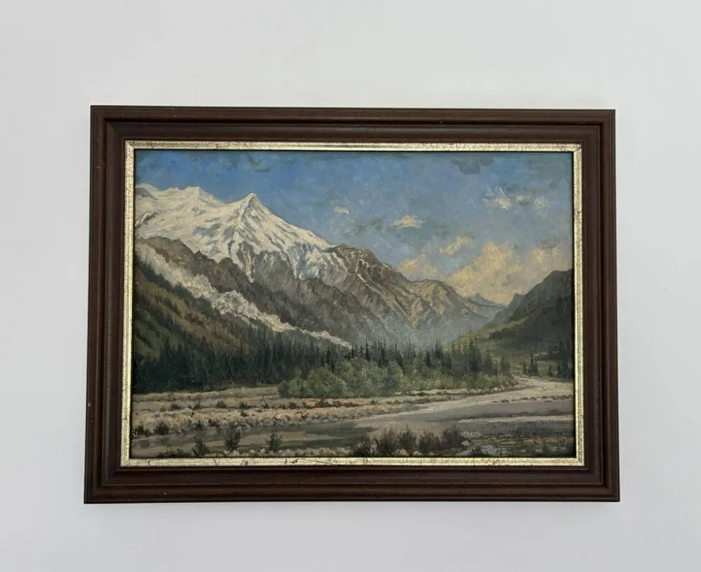 Vue de Chamonix, Jules Lorning, 1888