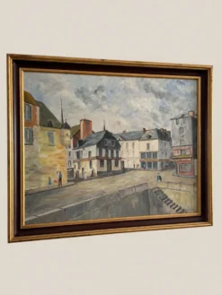 Vue du port de Honfleur – M. Delarue XXeme