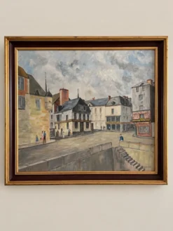 Vue du port de Honfleur – M. Delarue XXeme