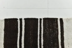 2x10 Kilim Vintage Turc Rayé, Tissé Main, Couloir et Entrée, Style Bohème,