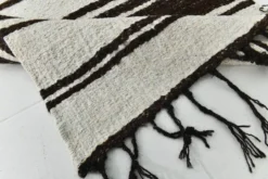 2x10 Kilim Vintage Turc Rayé, Tissé Main, Couloir et Entrée, Style Bohème,