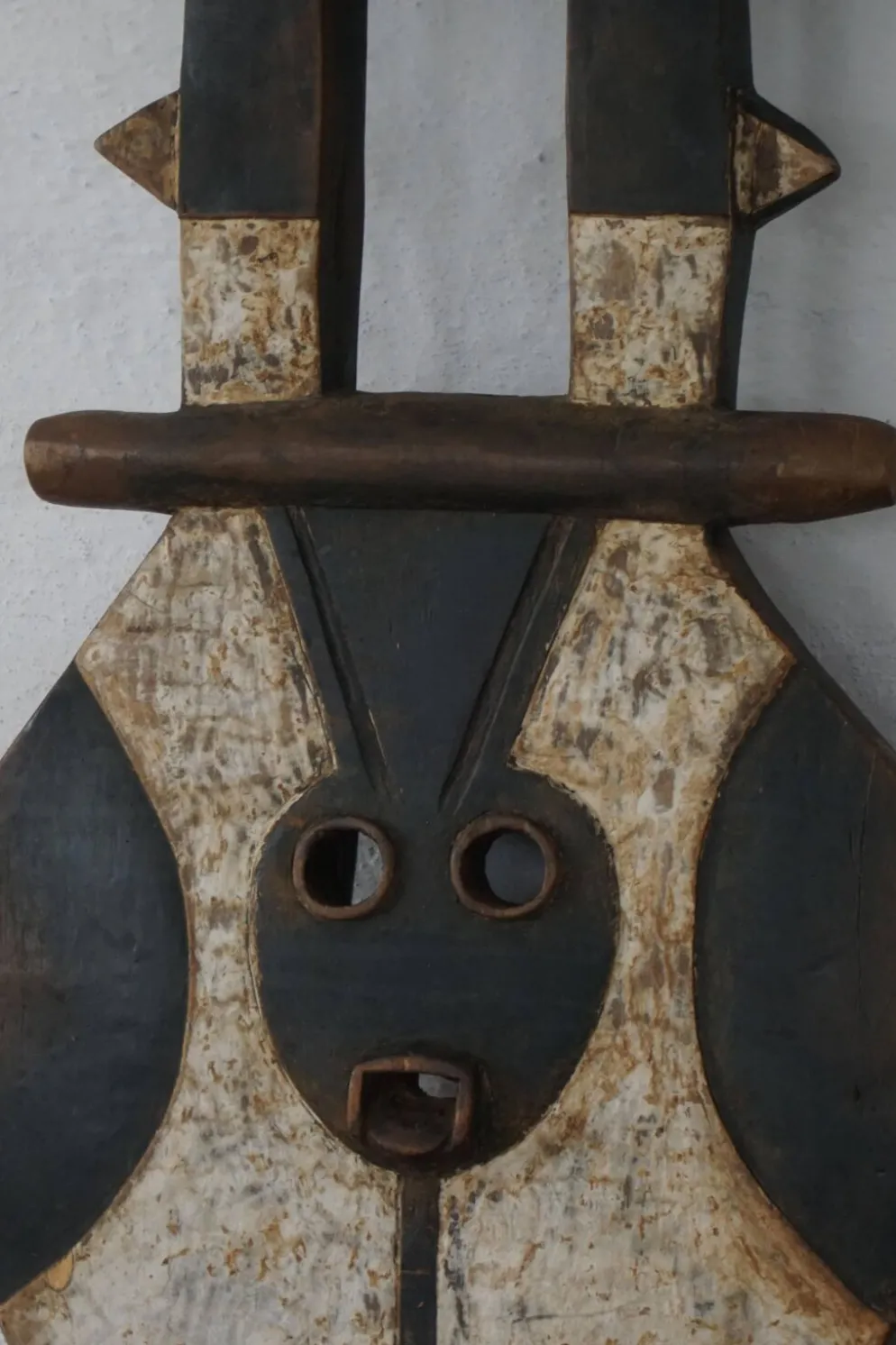 XXe siècle, masque planche Bedu Nafana en bois sculpté, art tribal, objet décoratif