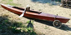 Yole en bois bernic